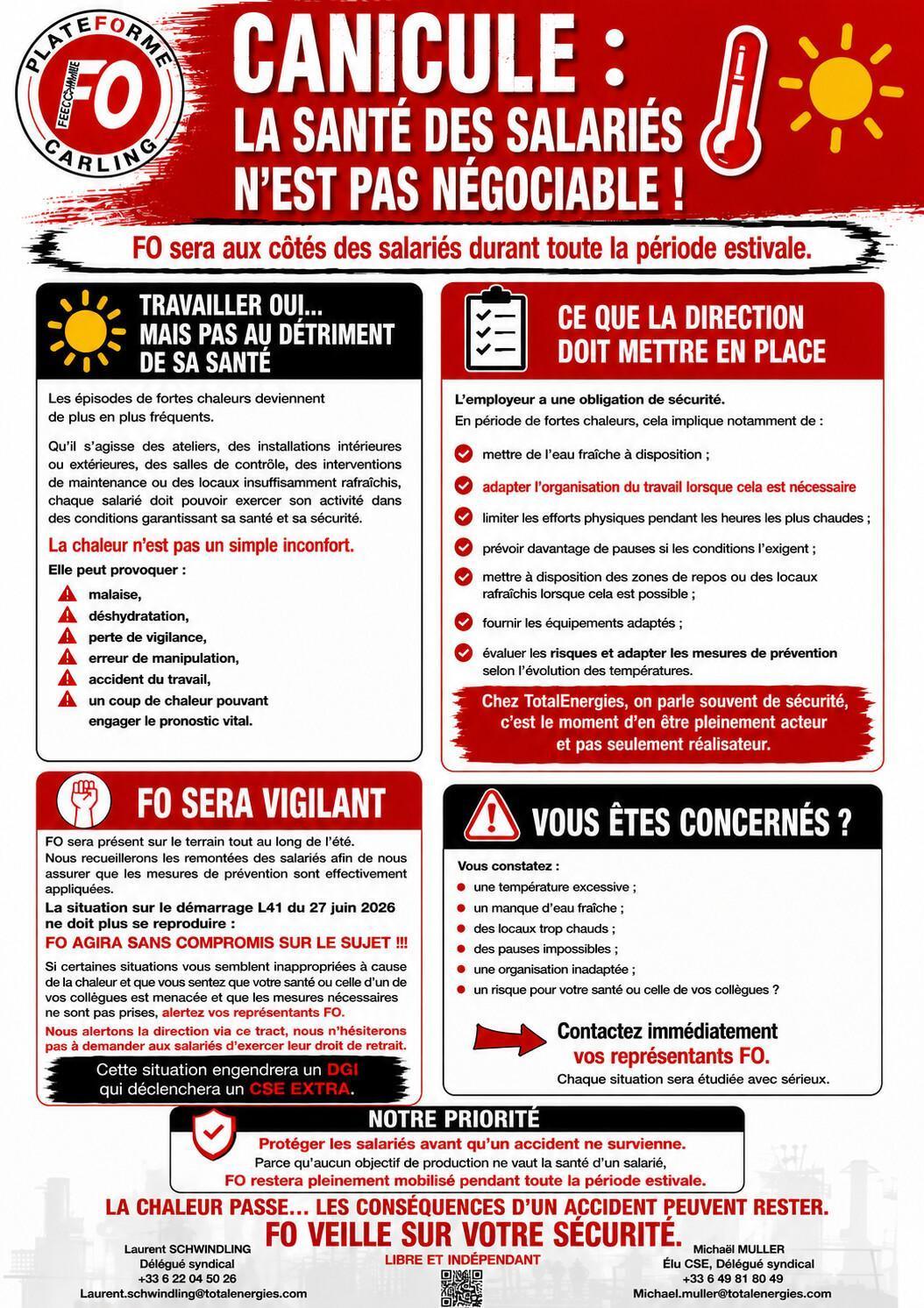 Situation Canicule !!! 