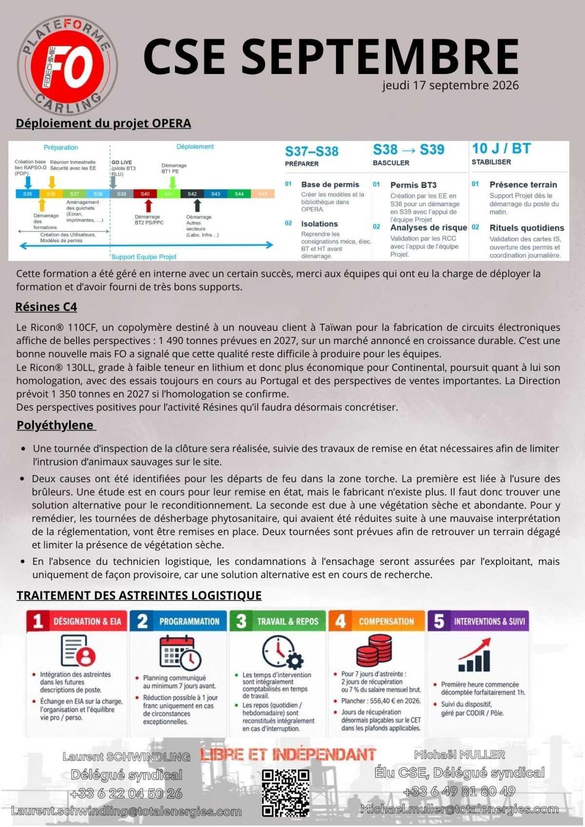 CSE SEPTEMBRE 2026