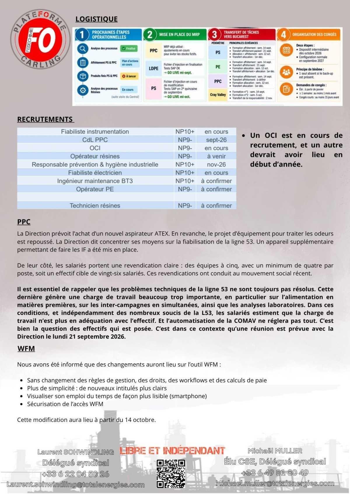 CSE SEPTEMBRE 2026