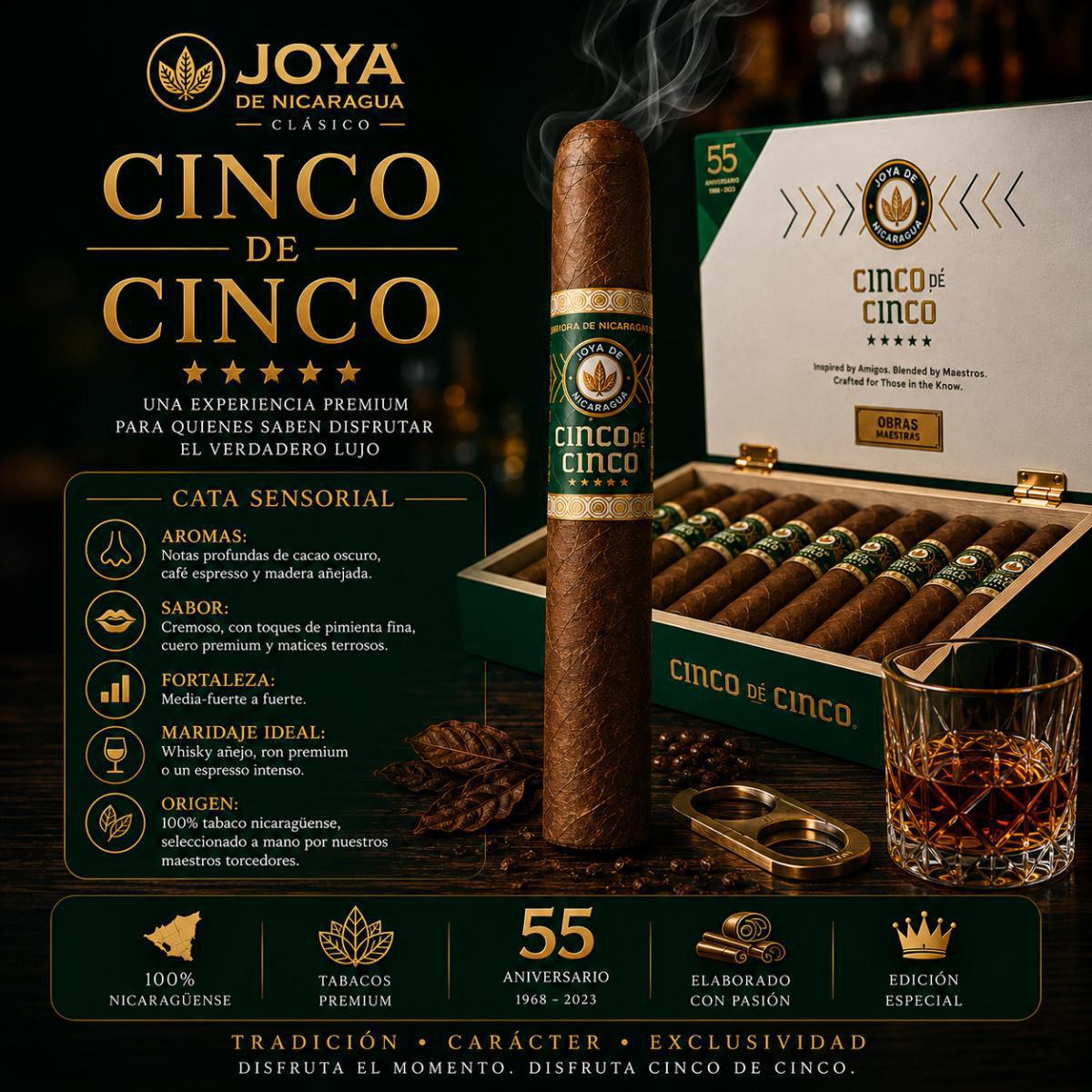 Joya de Nicaragua CINCO de CINCO Joya de Nicaragua CINCO de CINCO