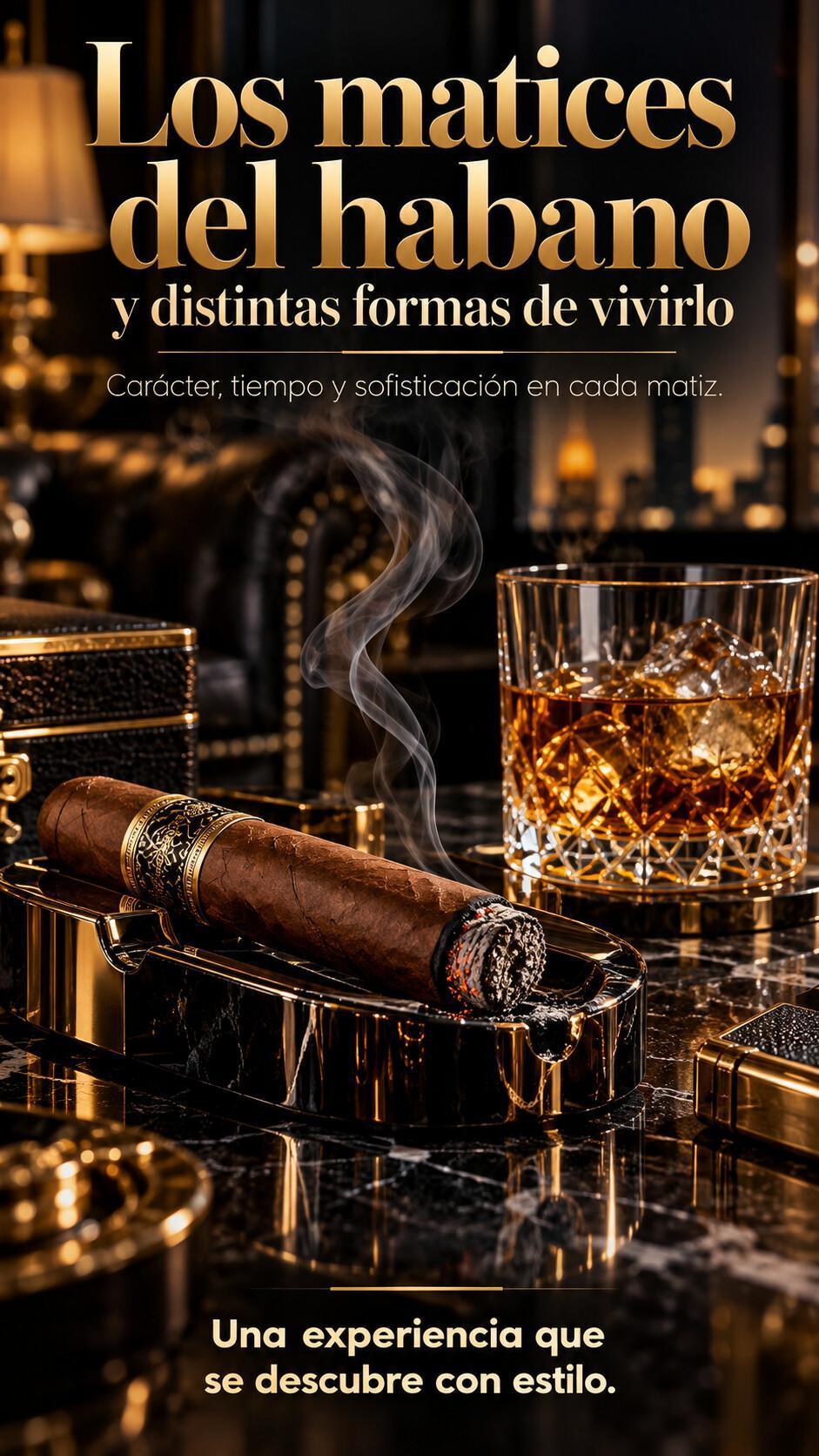 Los matices del habano y distintas formas de vivirlo