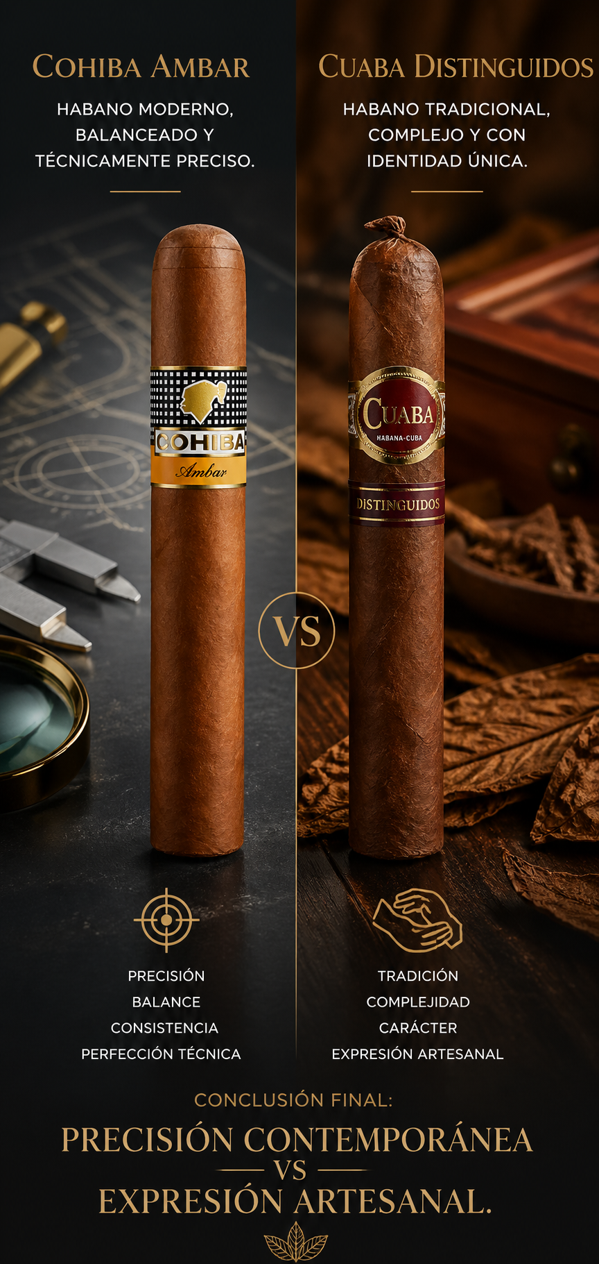 Cohiba Ambar VS Cuaba Distinguidos