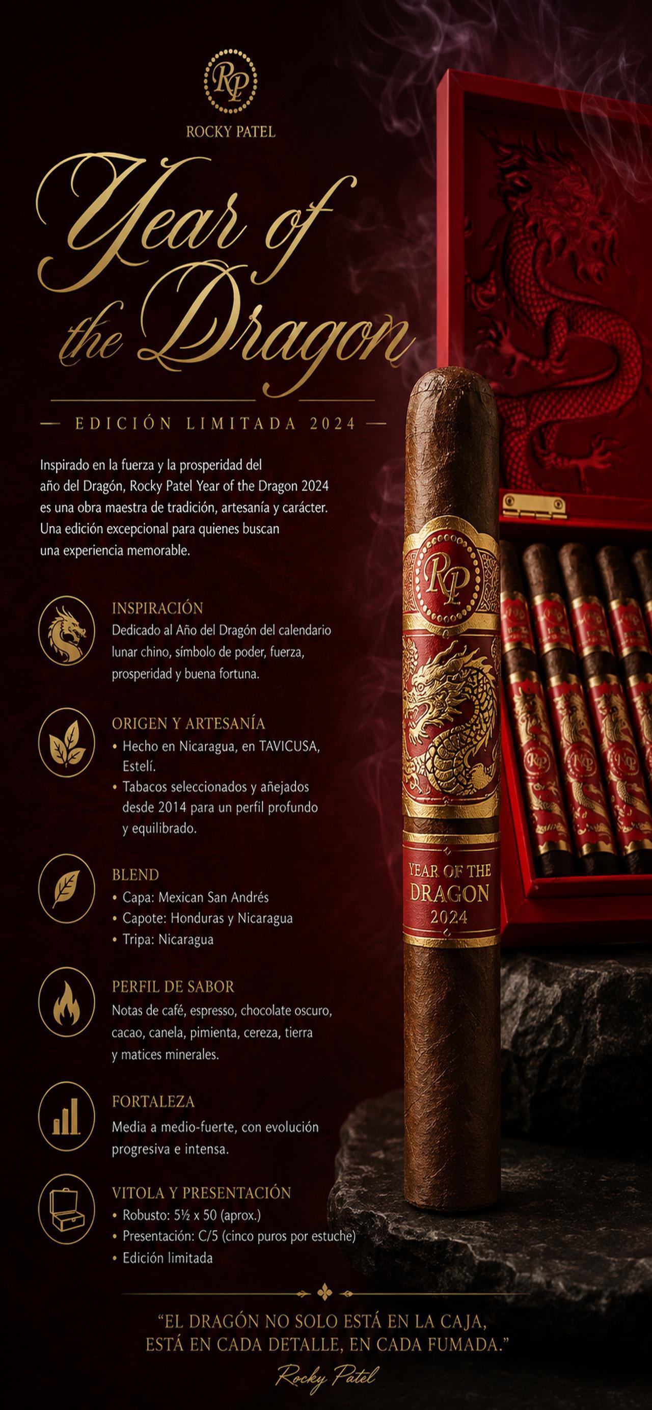 Rocky Patel Year of the Dragon 2024.