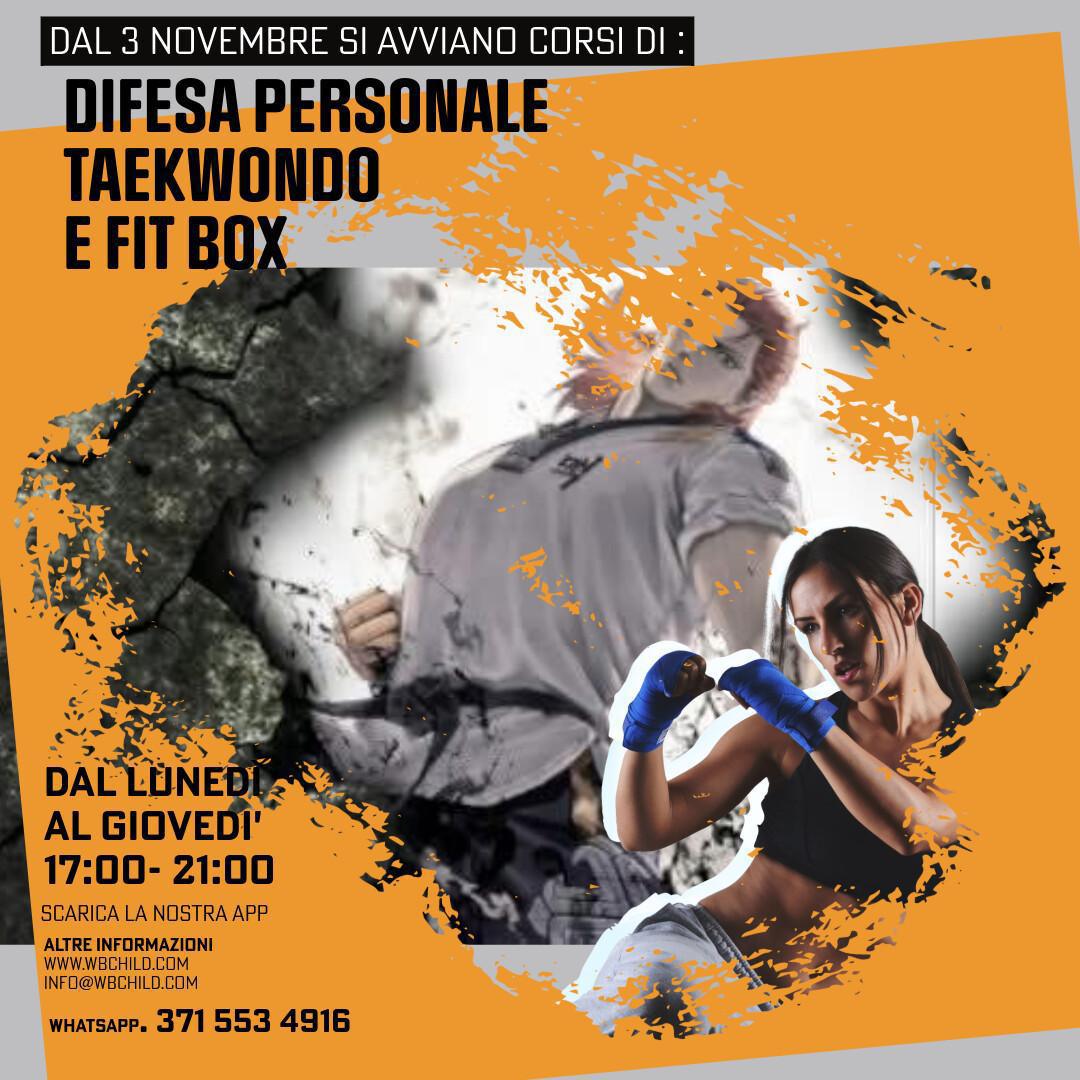 Corsi di Taekwondo, Difesa Personale , FitBox Corsi di Taekwondo, Difesa Personale , FitBox