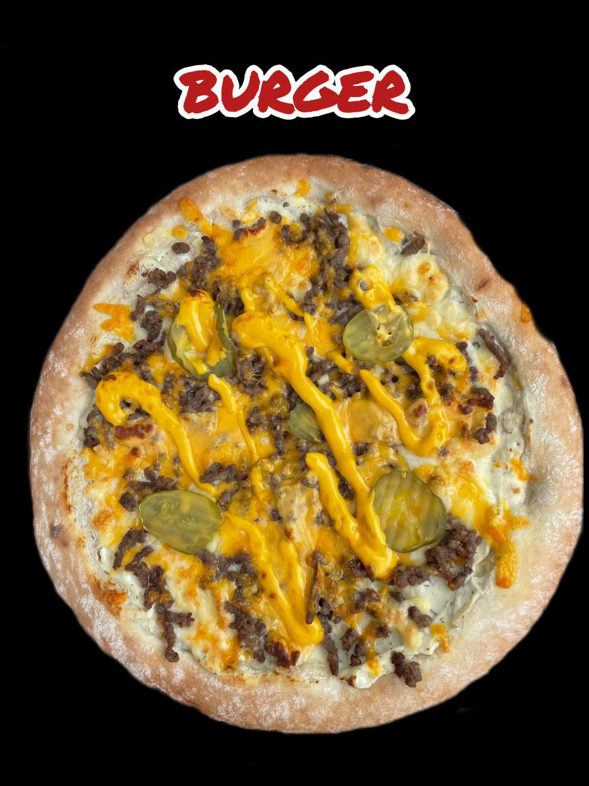 La pizza BURGER !! La pizza BURGER !!