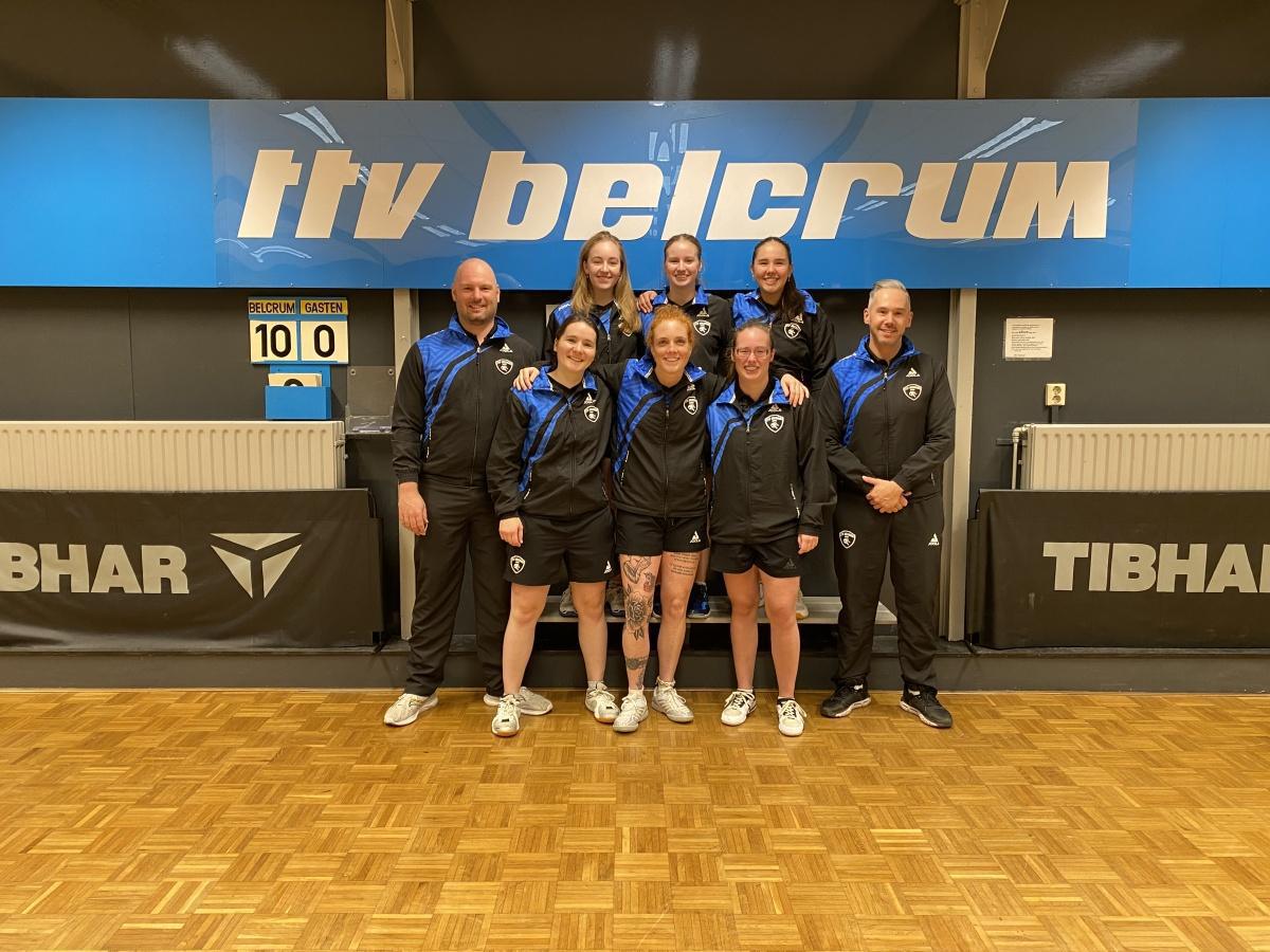 TTV Belcrum Dames 1 versterkt zich met Van Spreuwel-Posthuma