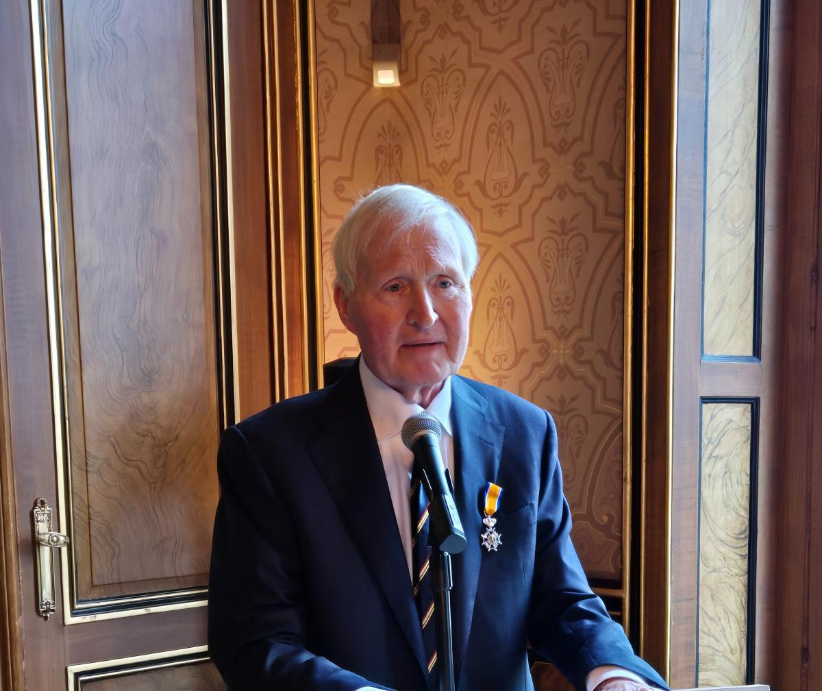  Mr. Pieter de Boorder benoemd tot Lid in de Orde van Oranje-Nassau 