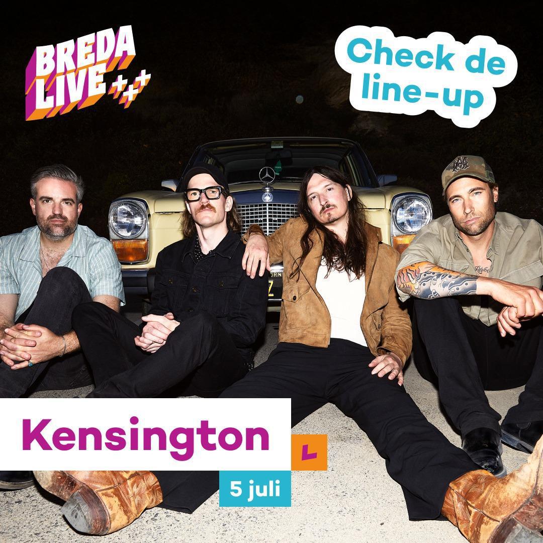 Ook Kensington naar Breda Live 2025