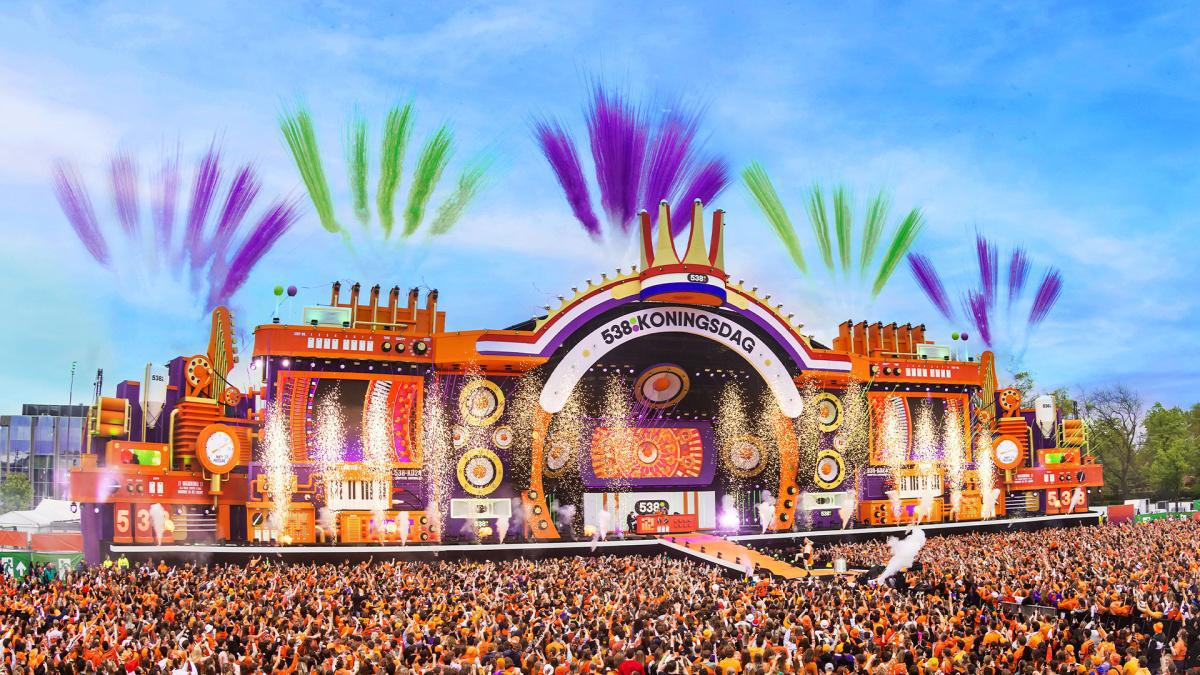 Groot deel van line-up 538 Koningsdag bekend Groot deel van line-up 538 Koningsdag bekend