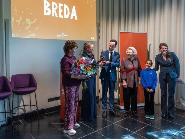 Jantje Beton Prijs voor Breda als meest speelvriendelijke gemeente van Nederland