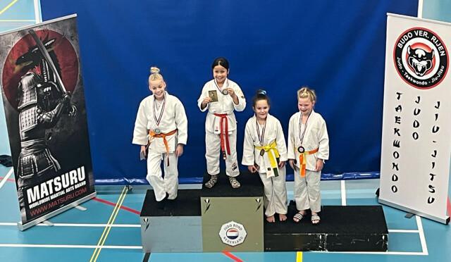 Arashi judo succes op sprokkeltoernooi