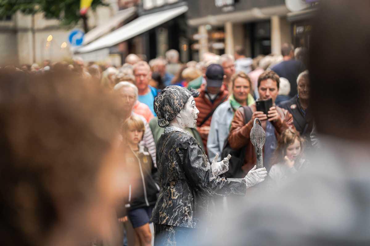 Living Statues Festival keert terug naar de Bredase binnenstad Living Statues Festival keert terug naar de Bredase binnenstad