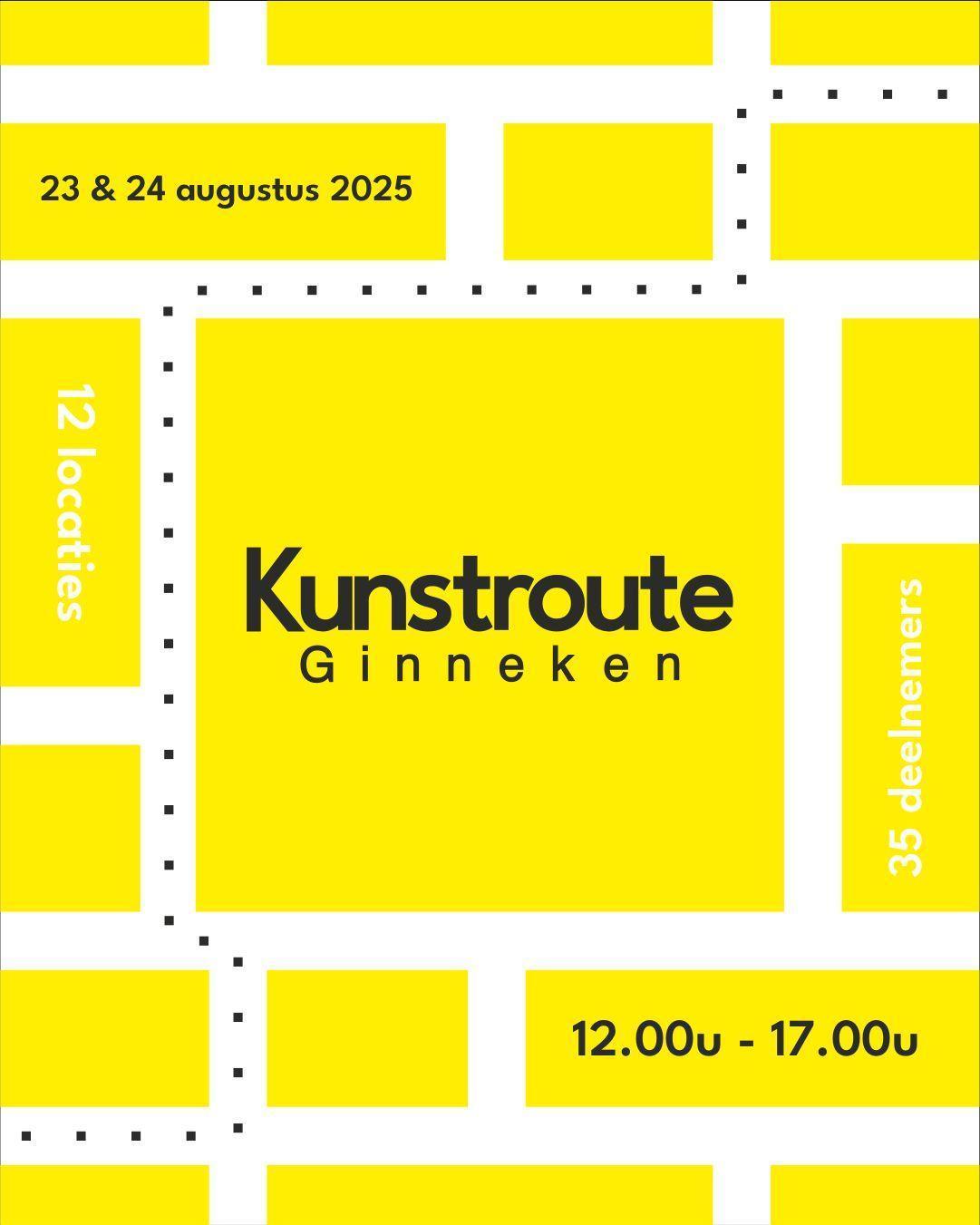 Kunstroute Ginneken op 12 locaties in het Ginneken Kunstroute Ginneken op 12 locaties in het Ginneken