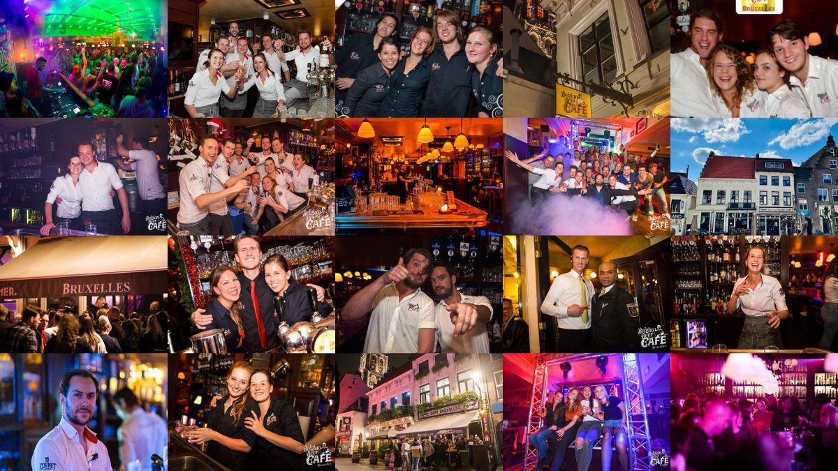 Café Bruxelles en viert het zilveren jubileum Café Bruxelles en viert het zilveren jubileum