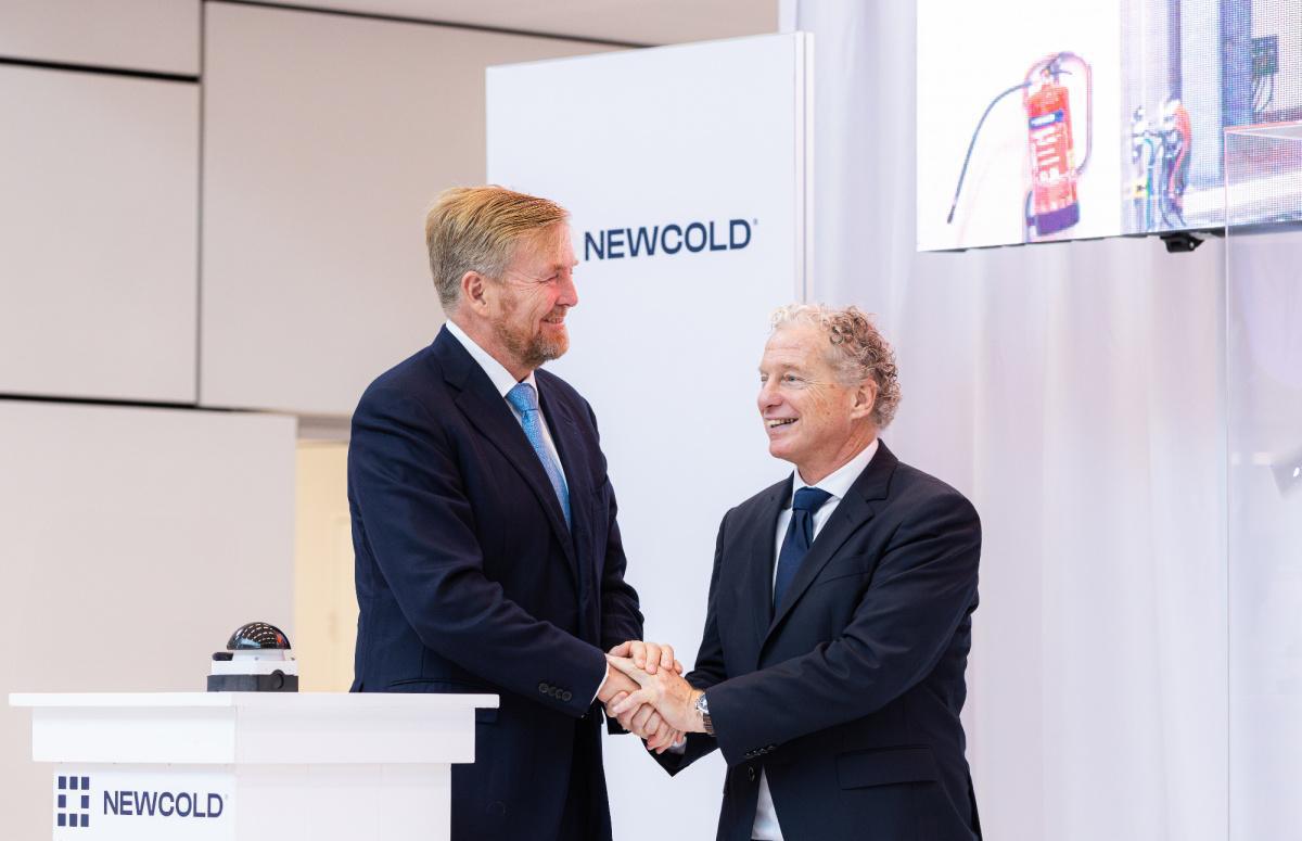 Koning Willem-Alexander opent NewCold in Breda 
