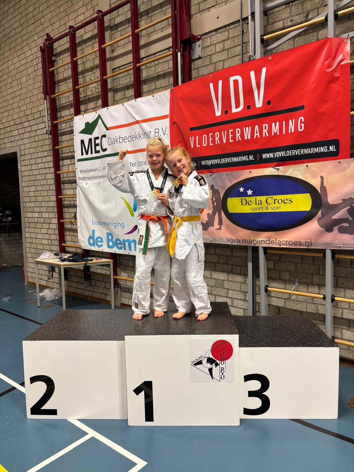 Drie keer judogoud voor Bliemer Arashi Sport in Limburg