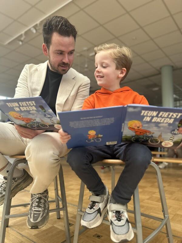 Bredaas leesboekje enthousiast ontvangen door KBS Laurentius leerlingen