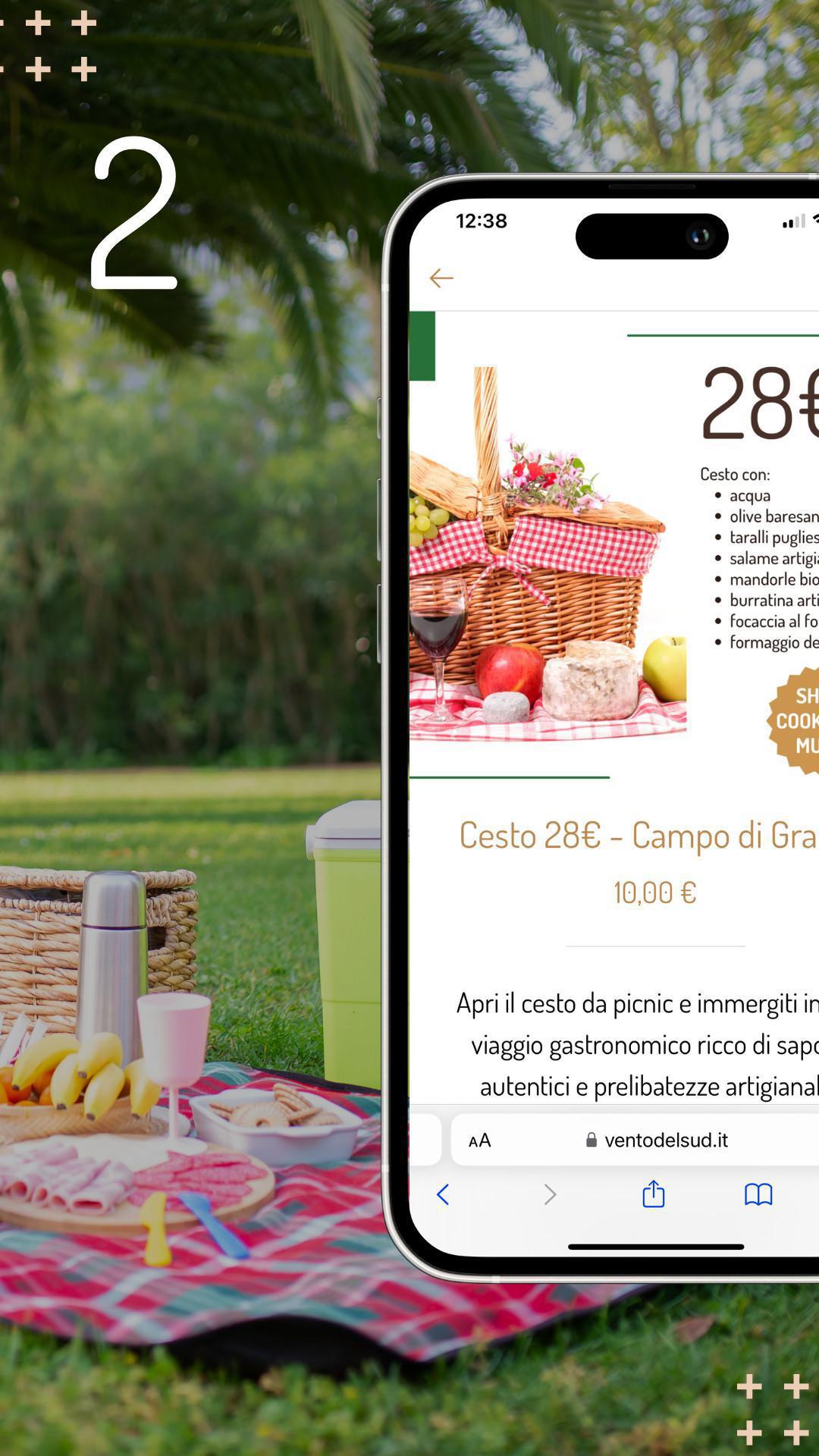 Scegli il tuo cesto e pre-ordinalo