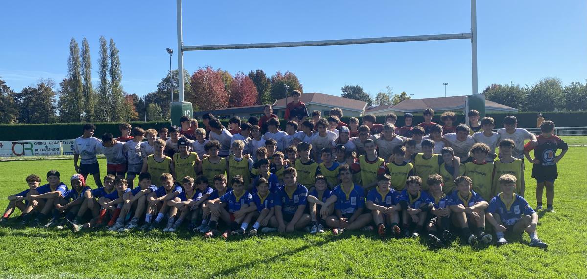Sélections des M13 et M14 du CD64 sur nos terrains ! 💚🖤 Sélections des M13 et M14 du CD64 sur nos terrains ! 💚🖤