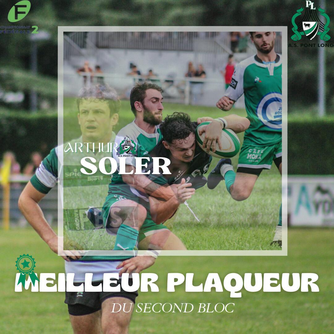 MEILLEUR PLAQUEUR DU 2ND BLOC 🏆