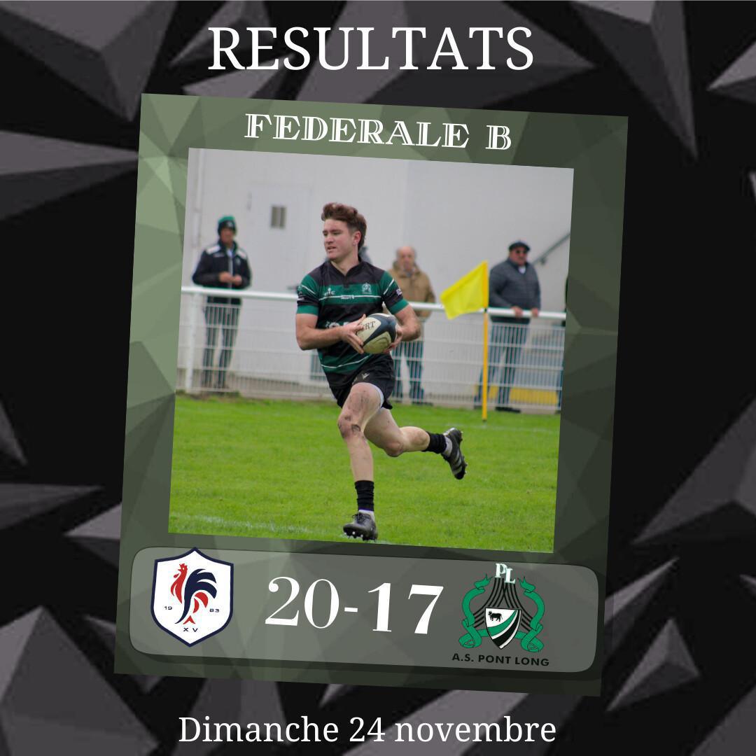 LES RÉSULTATS DU WEEK-END LES RÉSULTATS DU WEEK-END