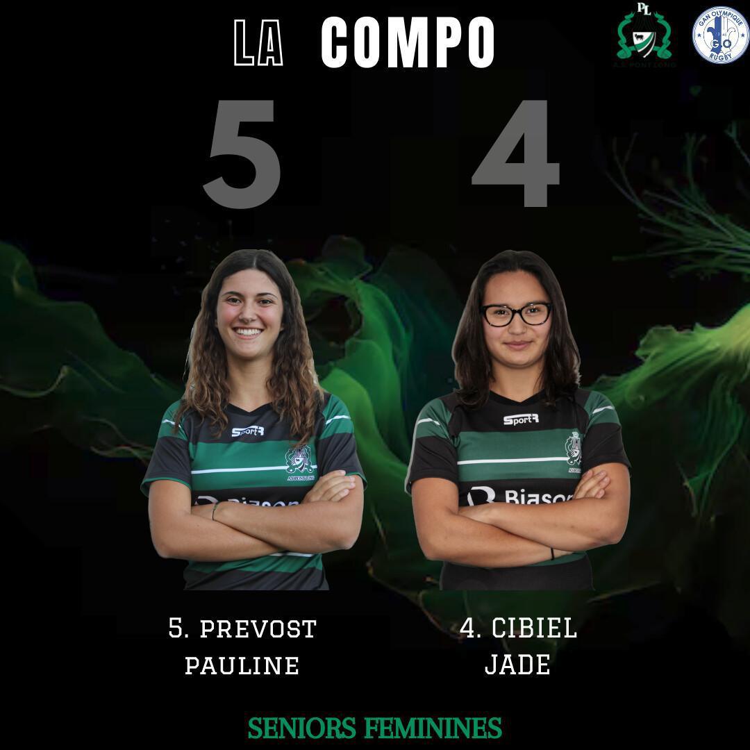 LA COMPO DES SÉNIORS FÉMININES⚡️
