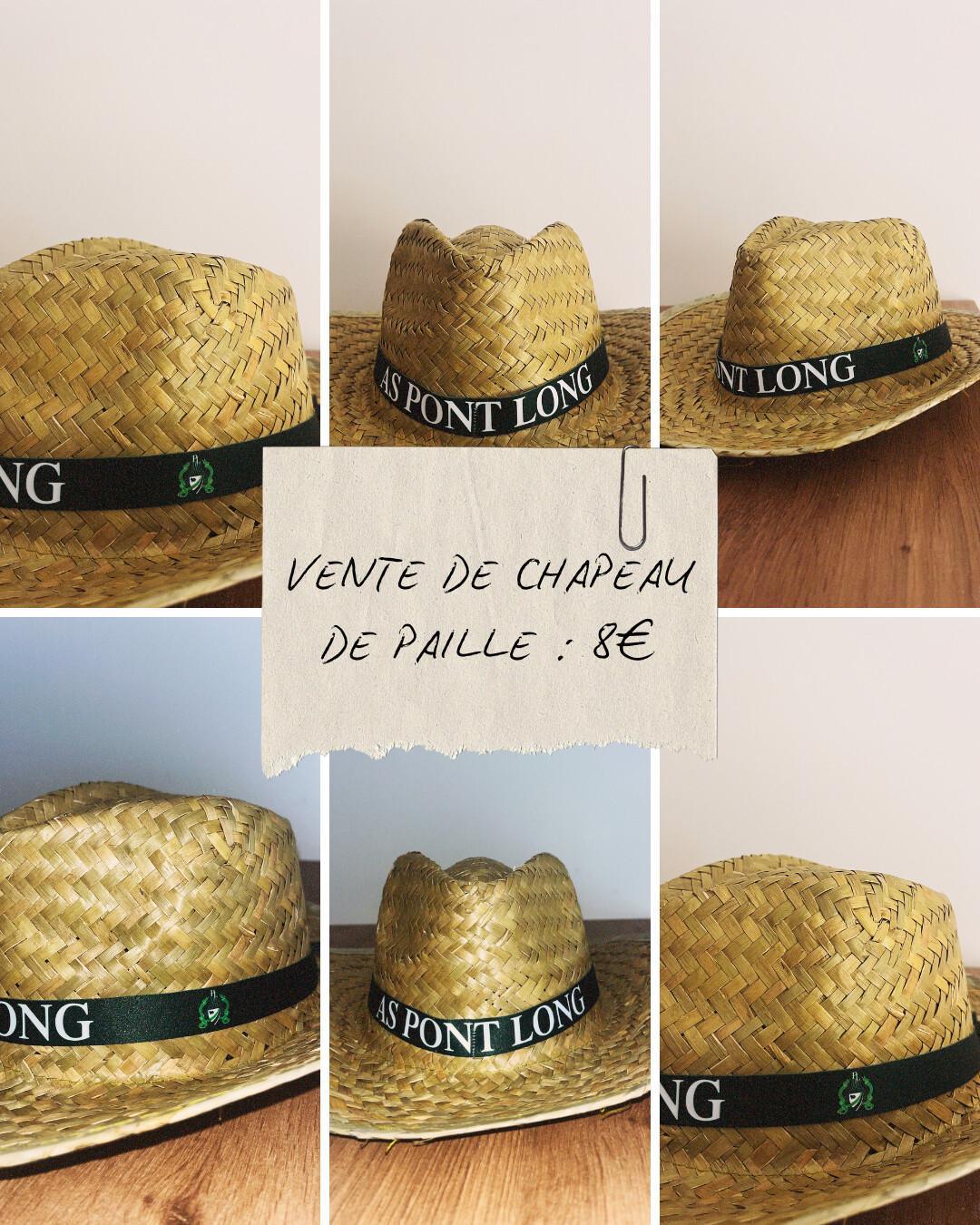 VENTE DE CHAPEAU DE PAILLE : 8€ !👒