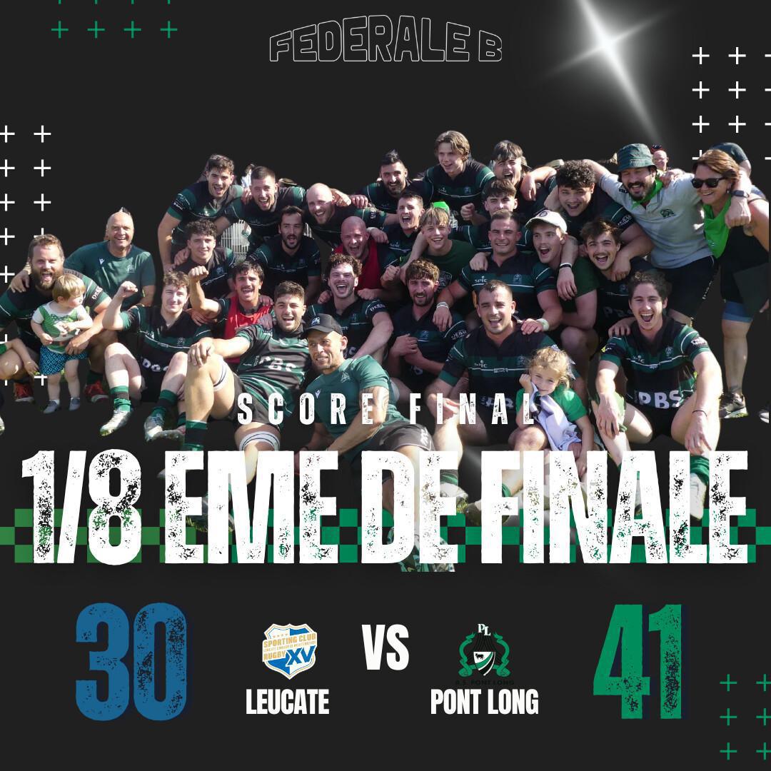 NOTRE FÉDÉRALE B EN 1/4 DE FINALE ⚡️