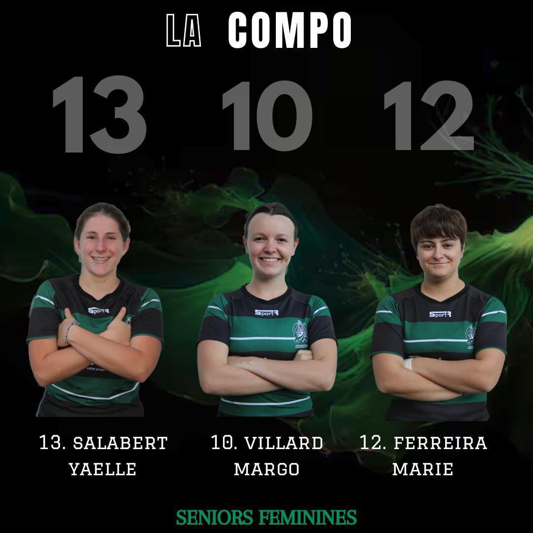 LA COMPO DES SÉNIORS FÉMININES - LA PETITE FINALE !⚡️