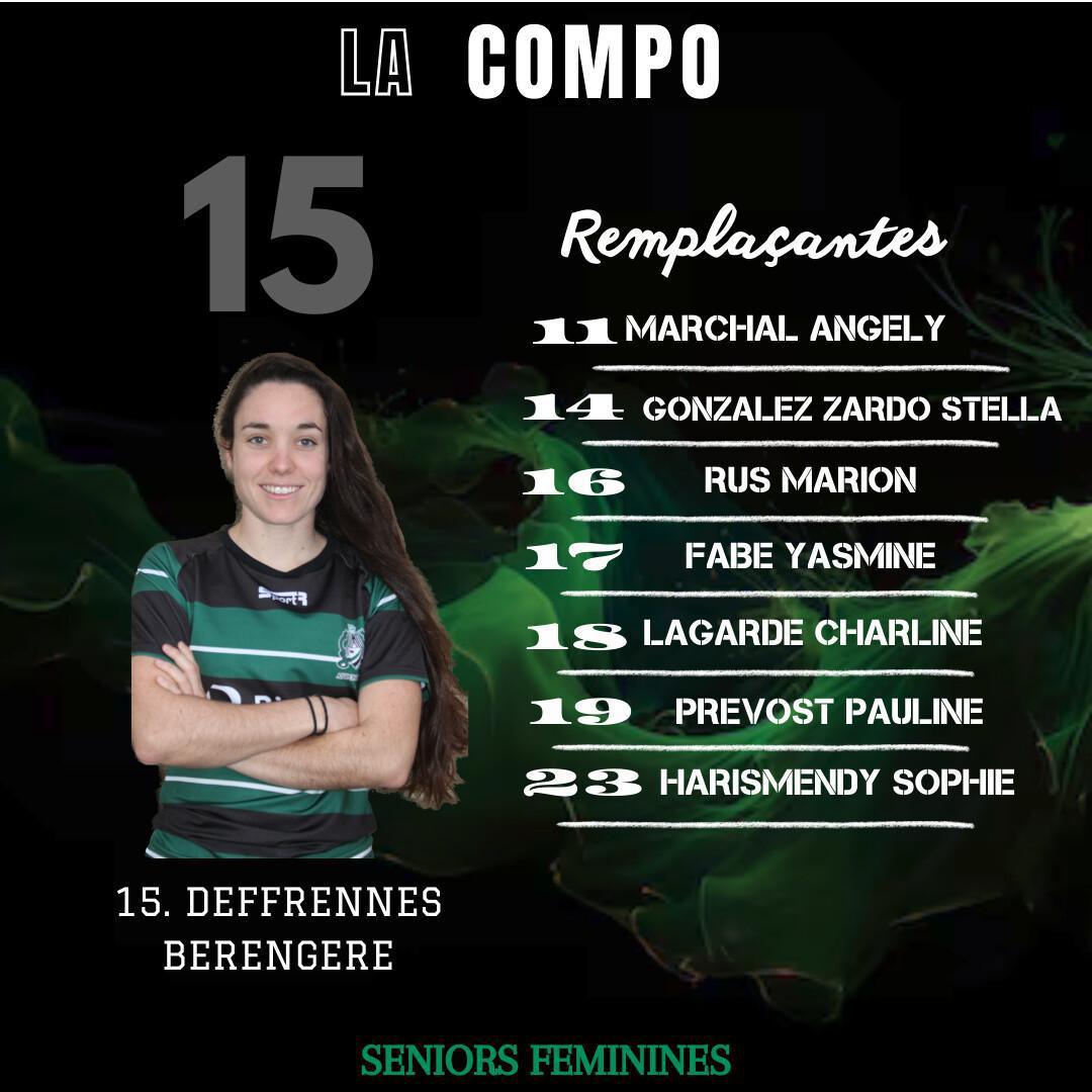 LA COMPO DES SÉNIORS FÉMININES - LA PETITE FINALE !⚡️