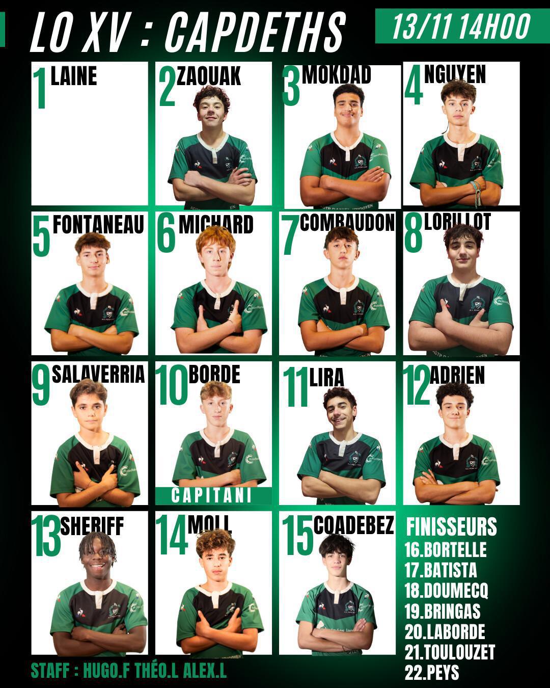 Compos du week-end 🖤💚