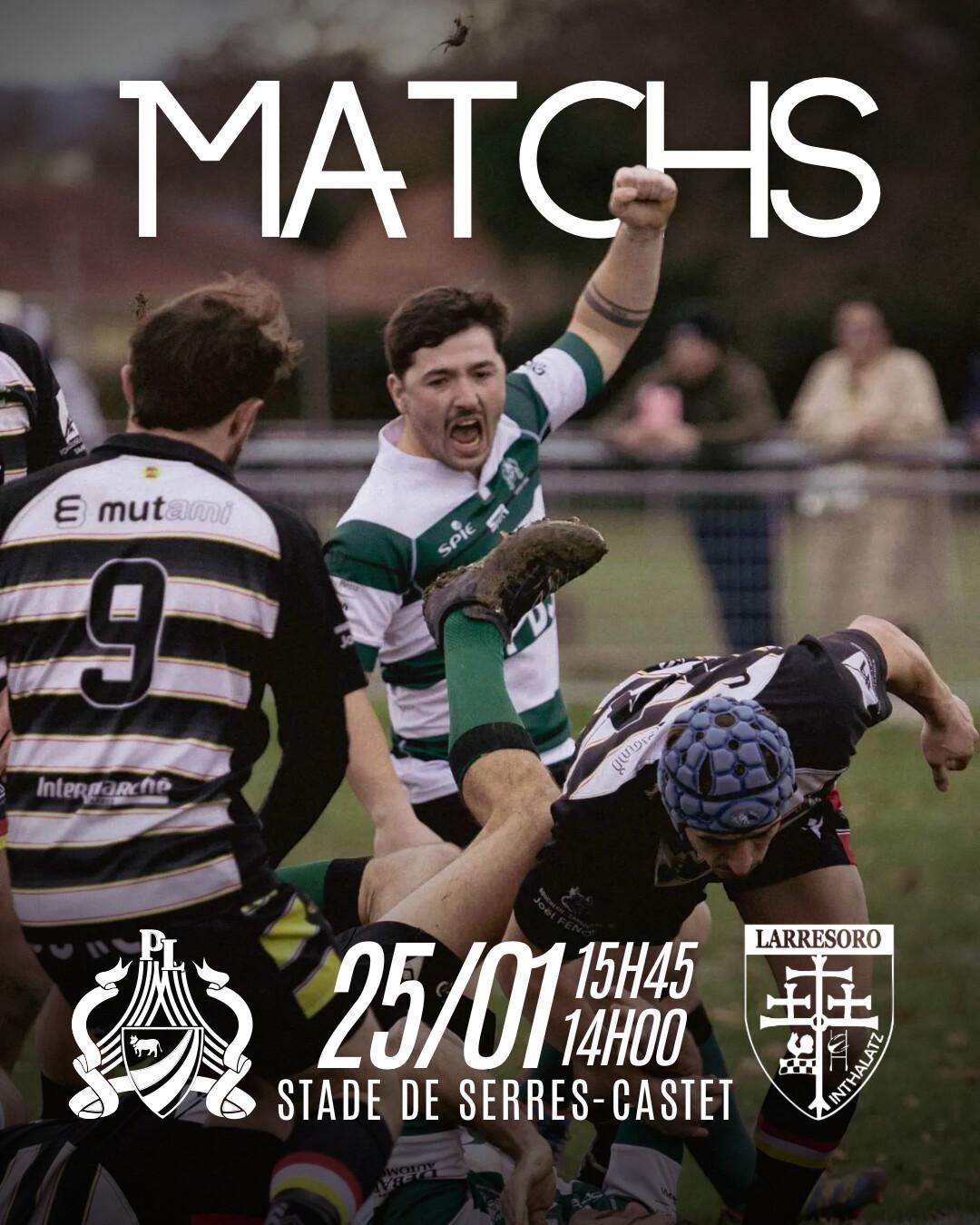 MATCHS DU WEEK END 💚🖤