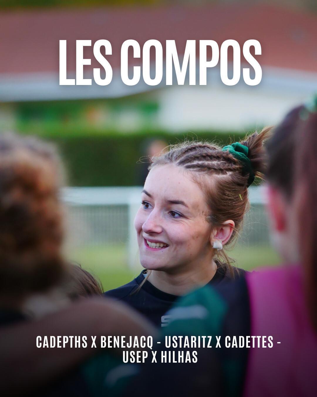 Les compos du week end