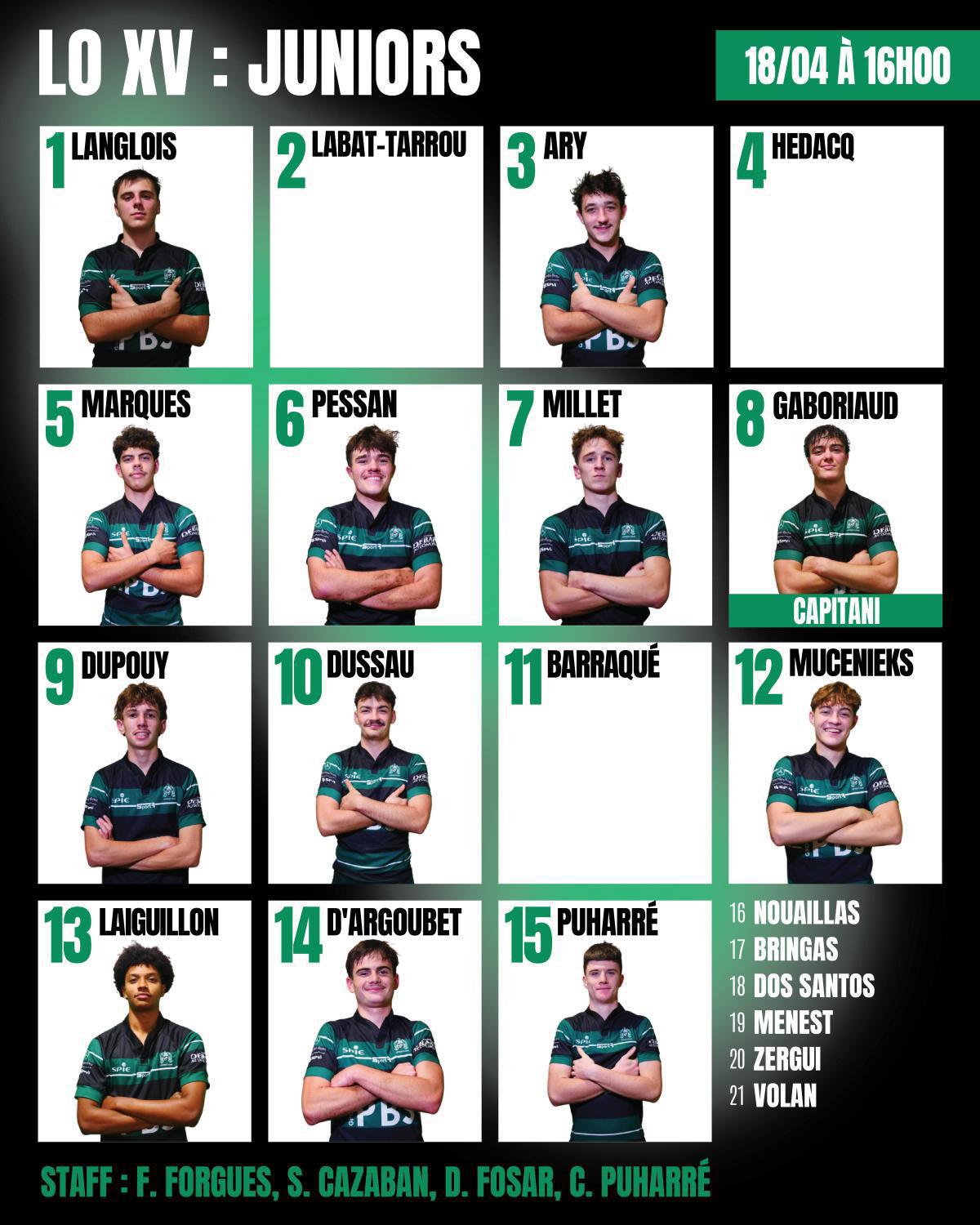Compositions du week-end 🖤💚