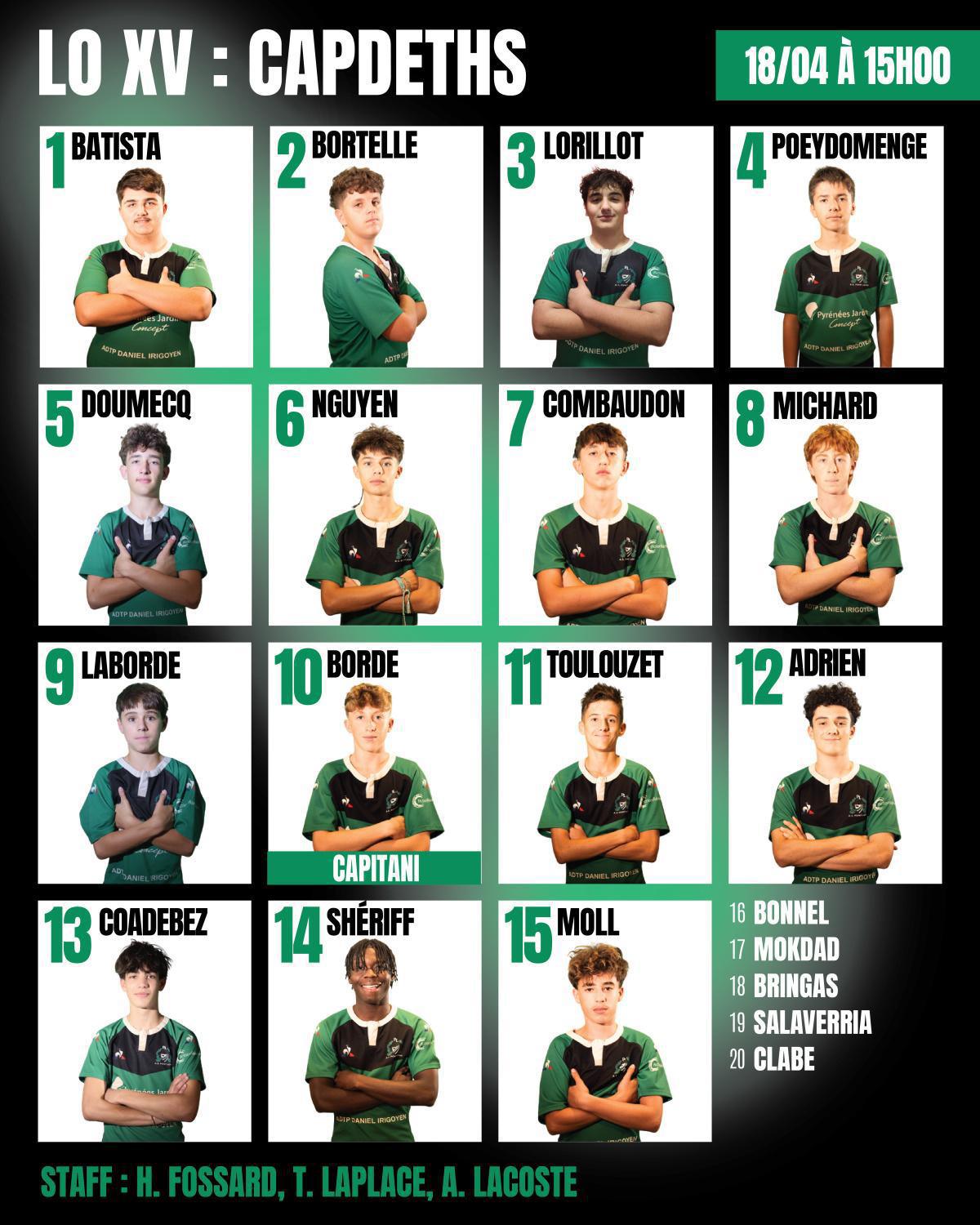 Compositions du week-end 🖤💚