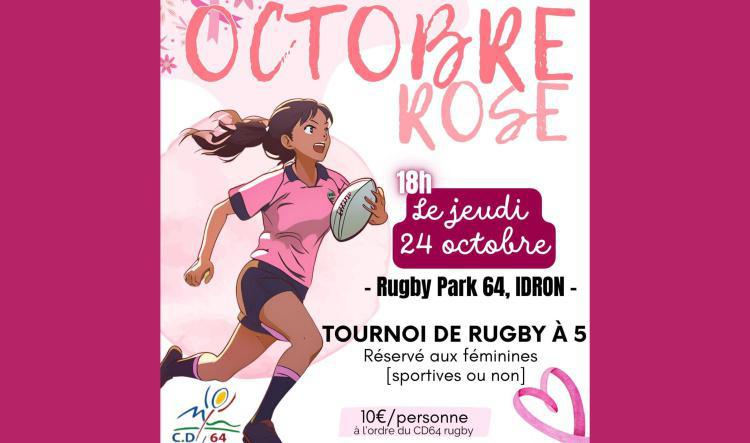 OCTOBRE ROSE AU RUGBY PARK 64 À IDRON