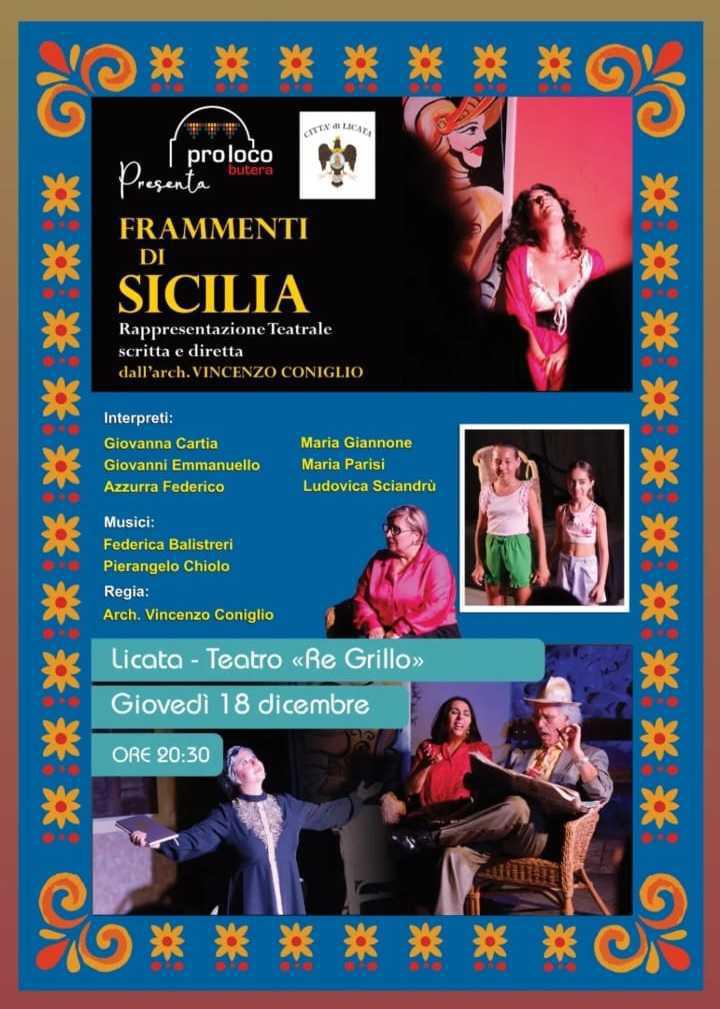 Frammenti di Sicilia (inizio ore 20.30)
