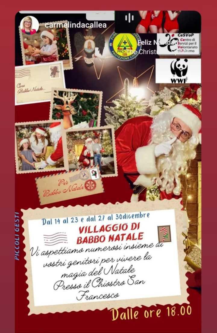 Villaggio di Babbo Natale (dalle ore 18.00)