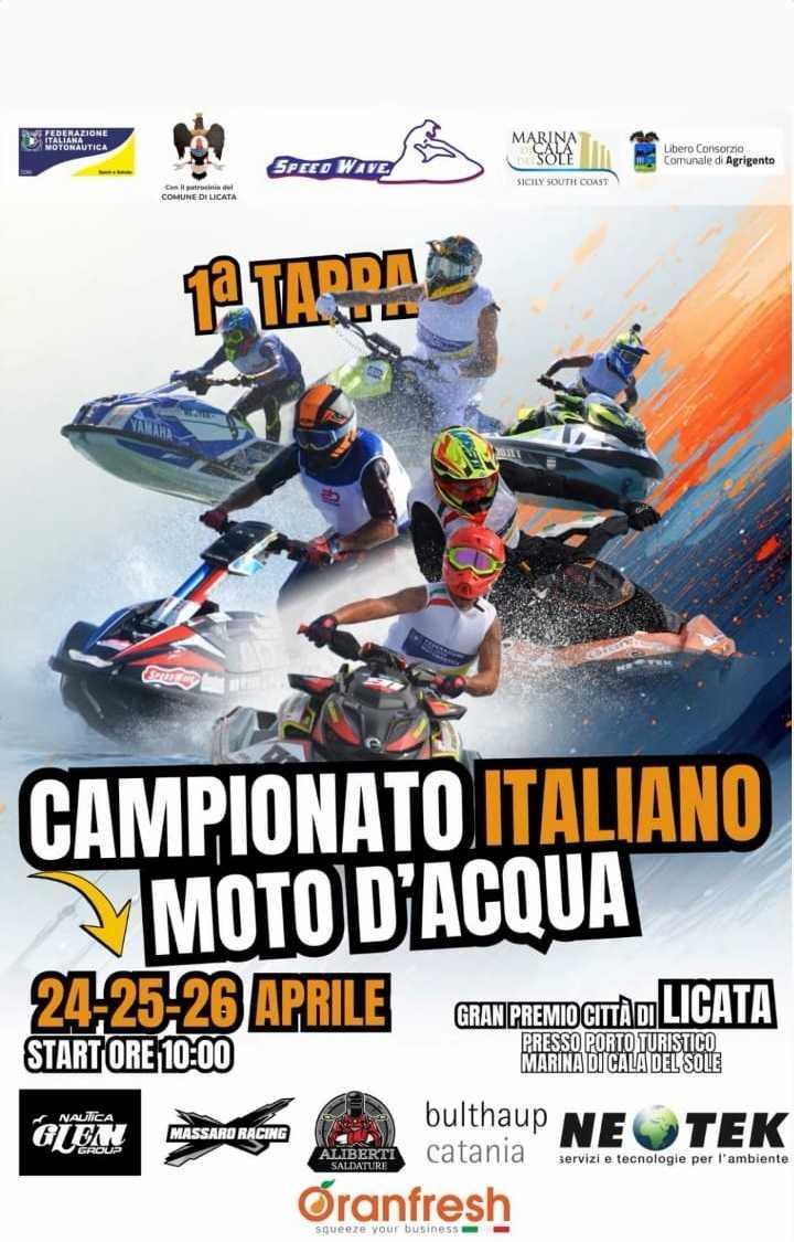 Campionato Italiano Moto d'Acqua (start h. 9.00)