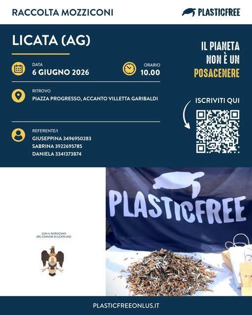 Raccolta Mozziconi - Plasticfree (inizio ore 10:00)
