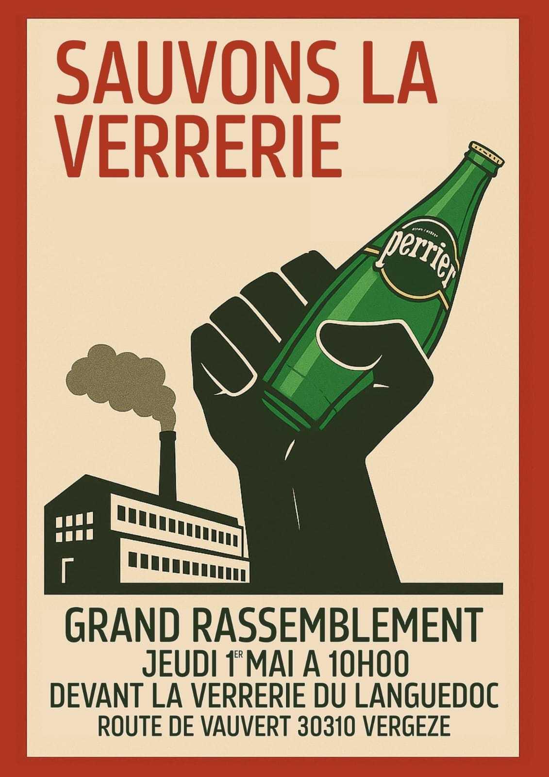 Grand Rassemblement Verrerie OI le 1er Mai