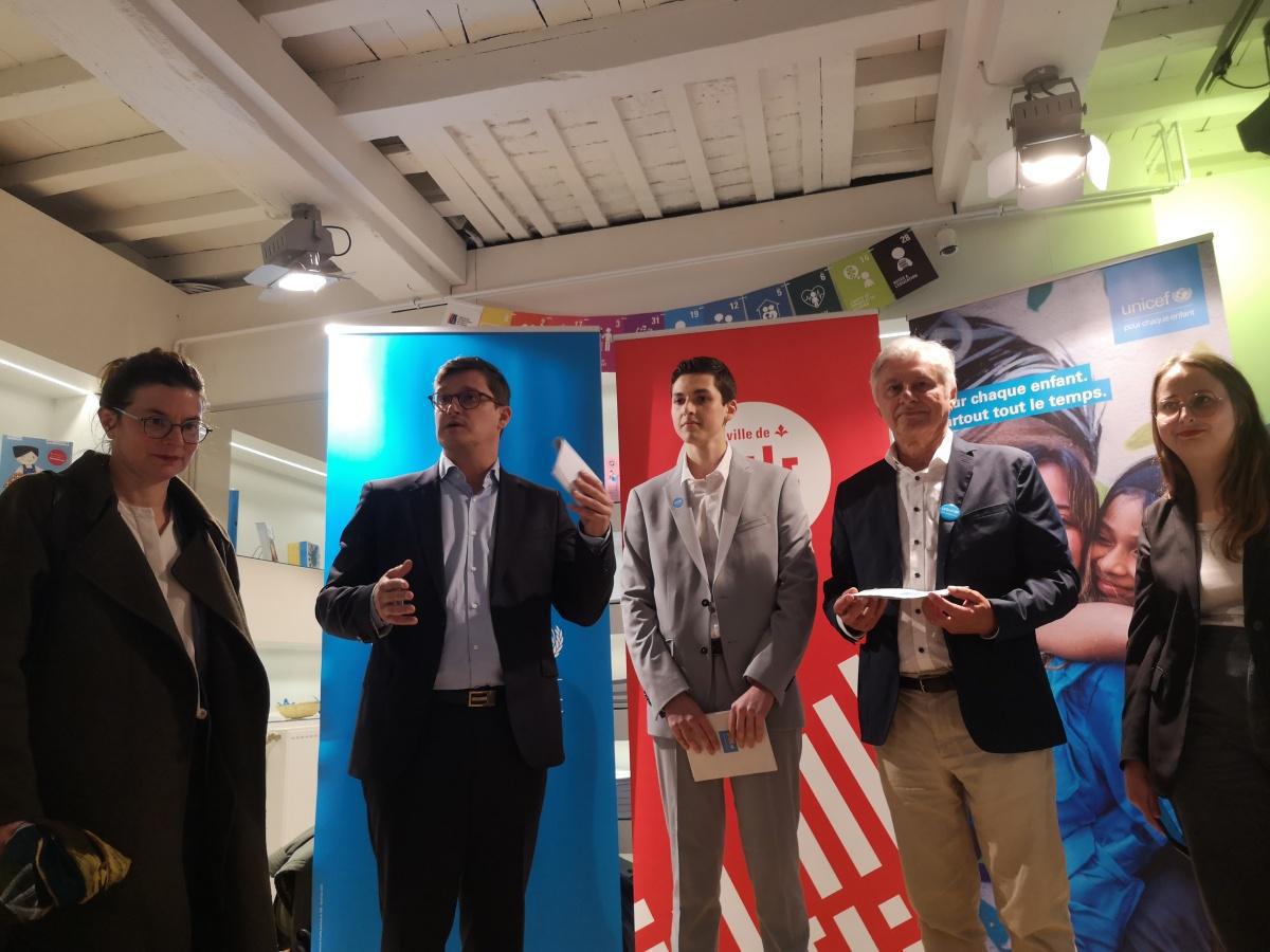 UNICEF Lille - Inauguration des nouveaux locaux 