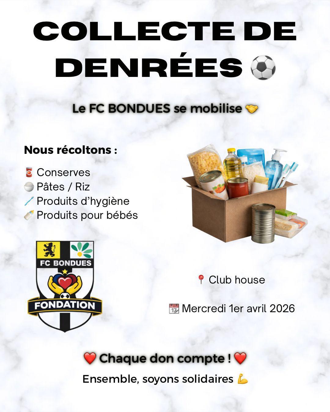 Collecte de denrées