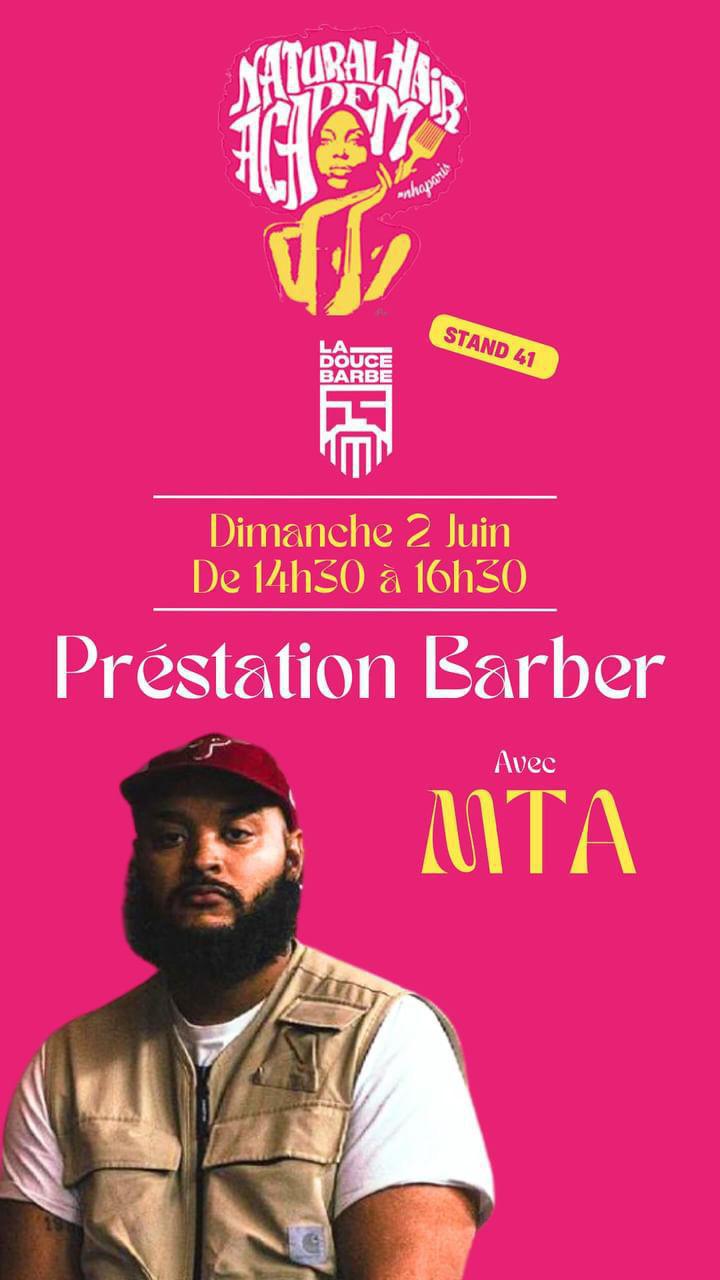 Il y aura des barbers aussi à la NHA 🧔🏿 
