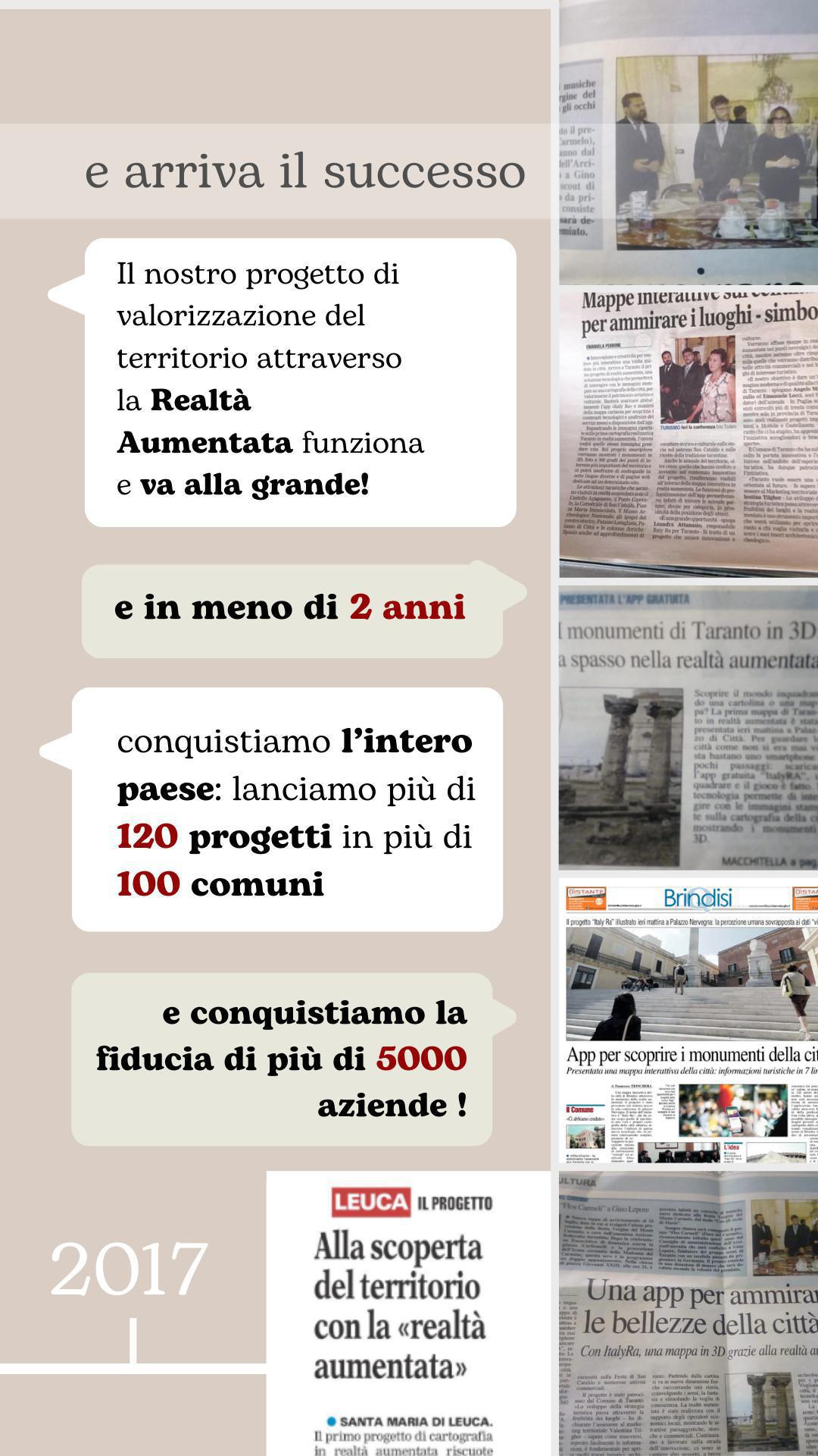 e arriva il successo