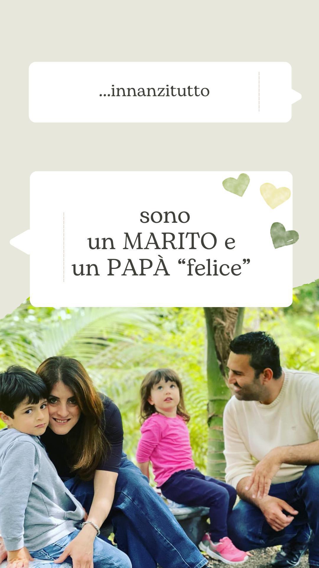 Papà felice e marito