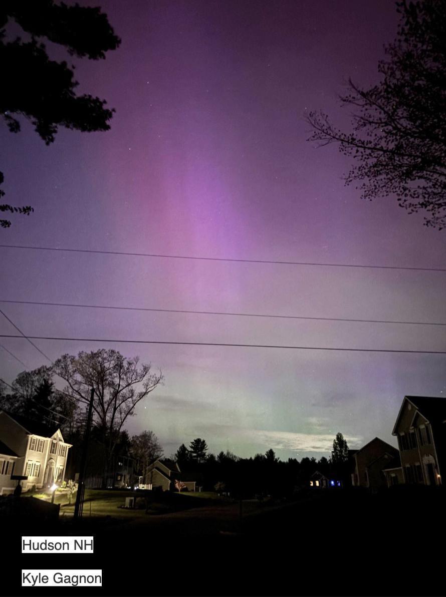 Northern Lights Across New England- May 10th, 2024. Northern Lights Across New England- May 10th, 2024.