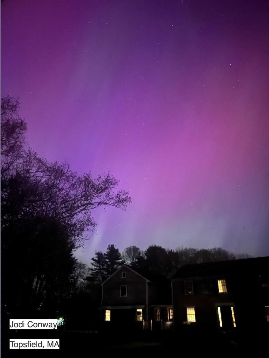 Northern Lights Across New England- May 10th, 2024. 