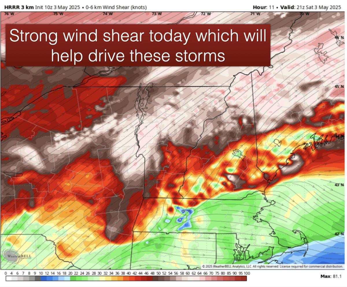 SEVERE STORMS TODAY (SATURDAY)