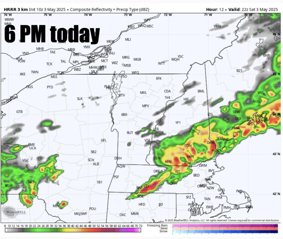 SEVERE STORMS TODAY (SATURDAY)